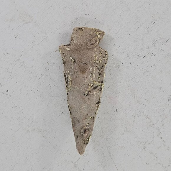 What is this paleo point from Owasso, OK? Native American Arrowhead Spear Point Artifact Estate Find Claremore Oklahoma